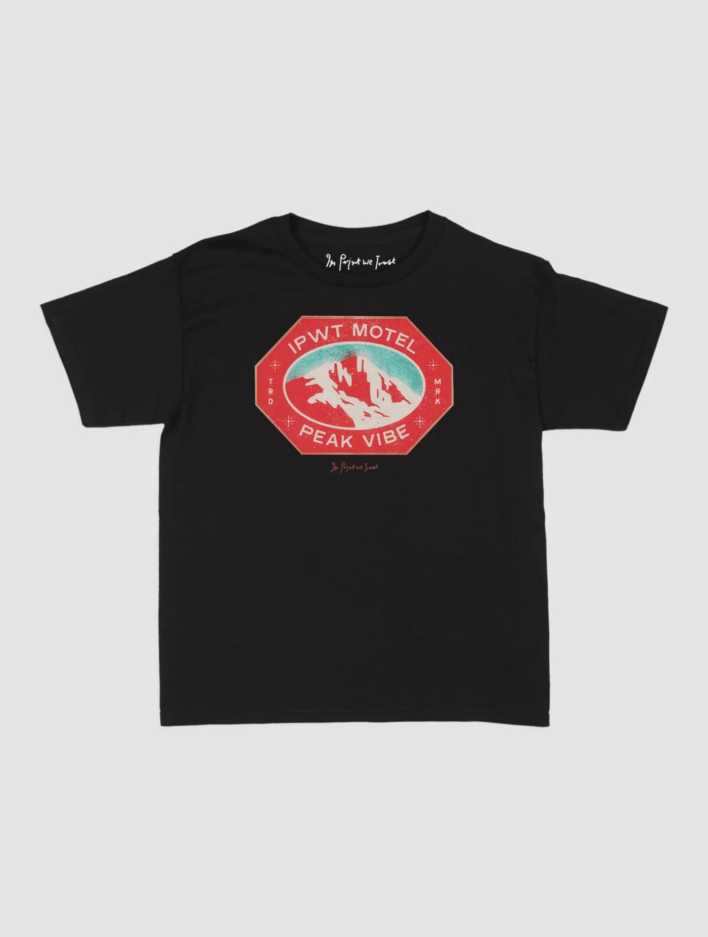 peak vibe baby tee - In Print We Trust