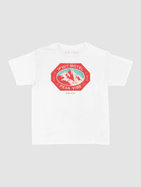 peak vibe baby tee - In Print We Trust