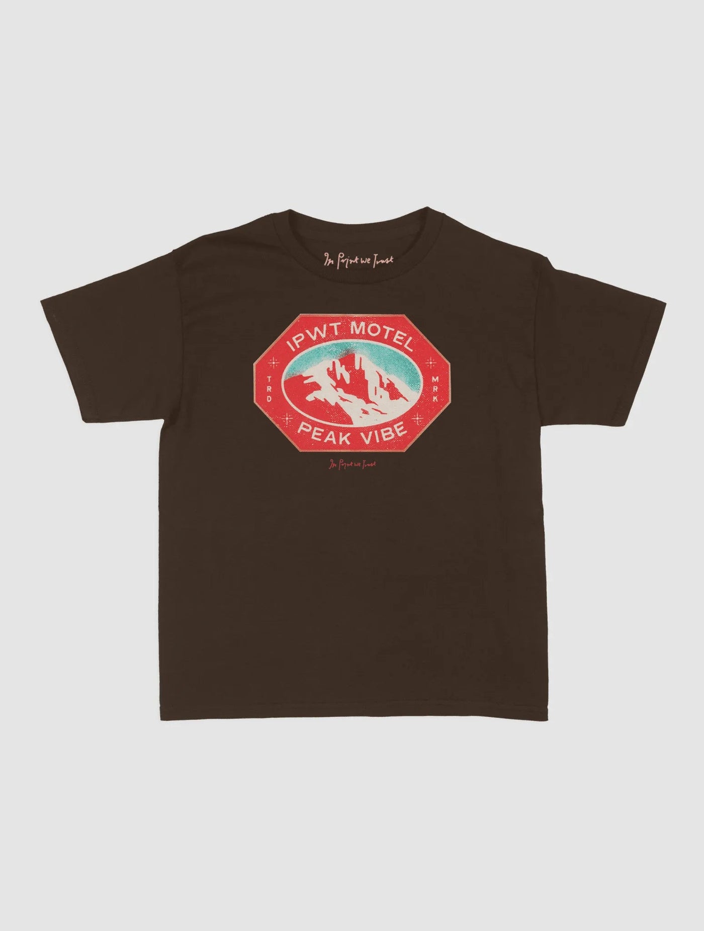 peak vibe baby tee - In Print We Trust