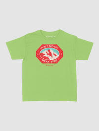 peak vibe baby tee - In Print We Trust
