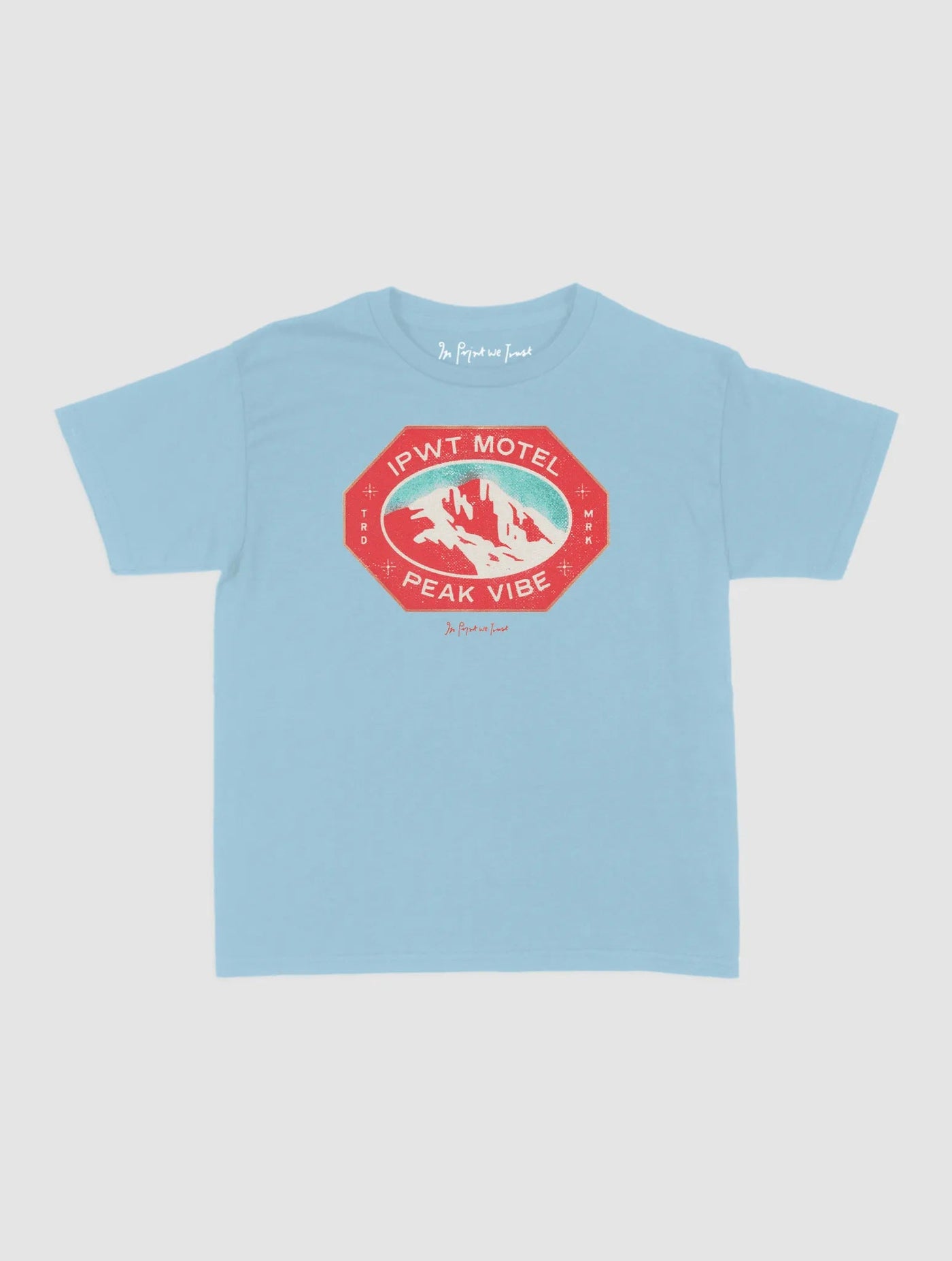 peak vibe baby tee - In Print We Trust