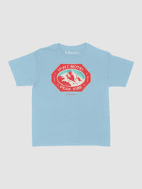 peak vibe baby tee - In Print We Trust