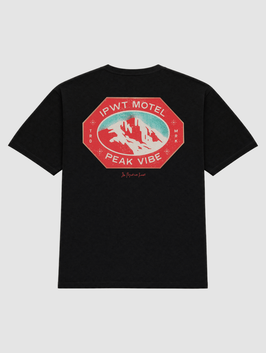peak vibe heavyweight tee - In Print We Trust