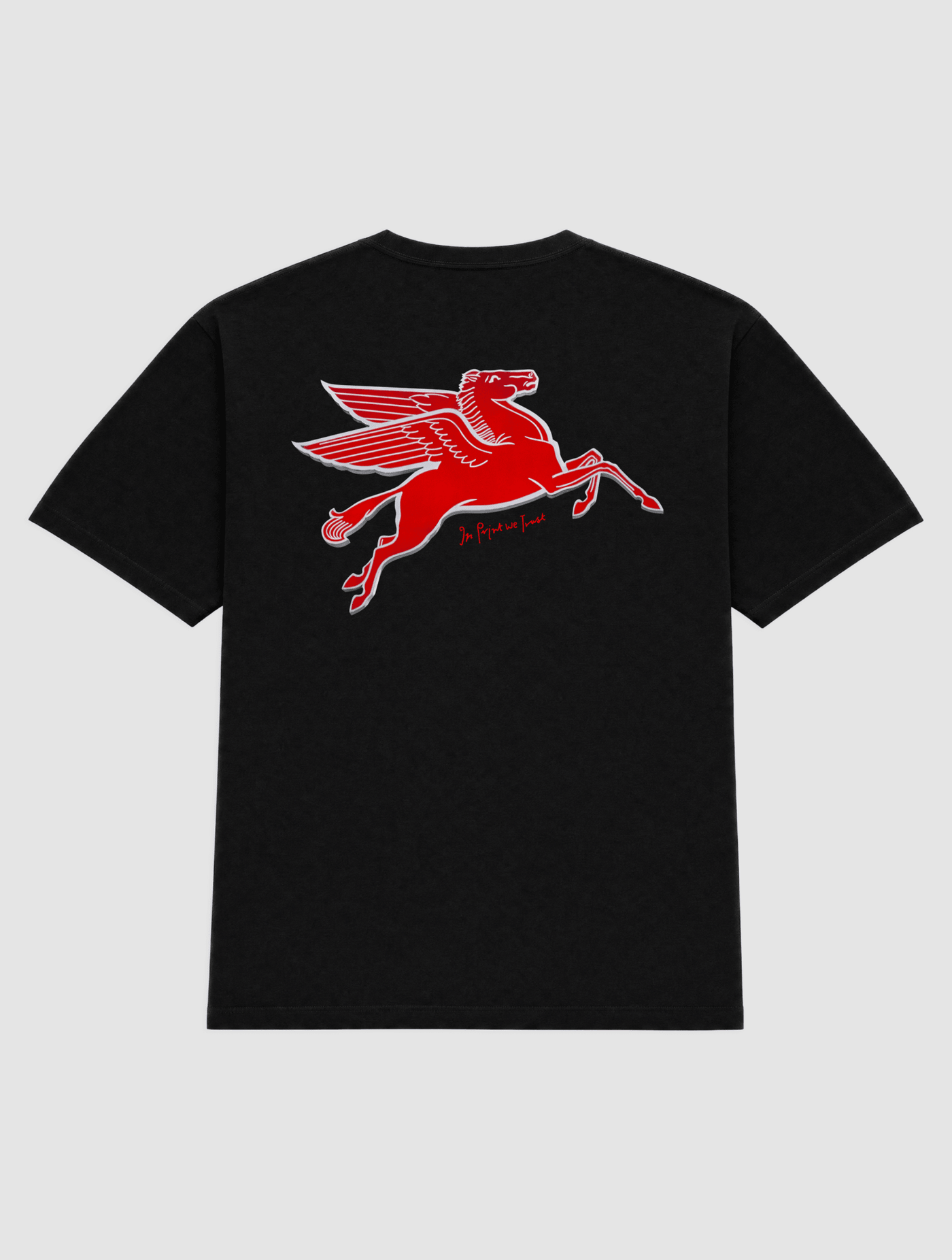 pegasus heavyweight tee - In Print We Trust