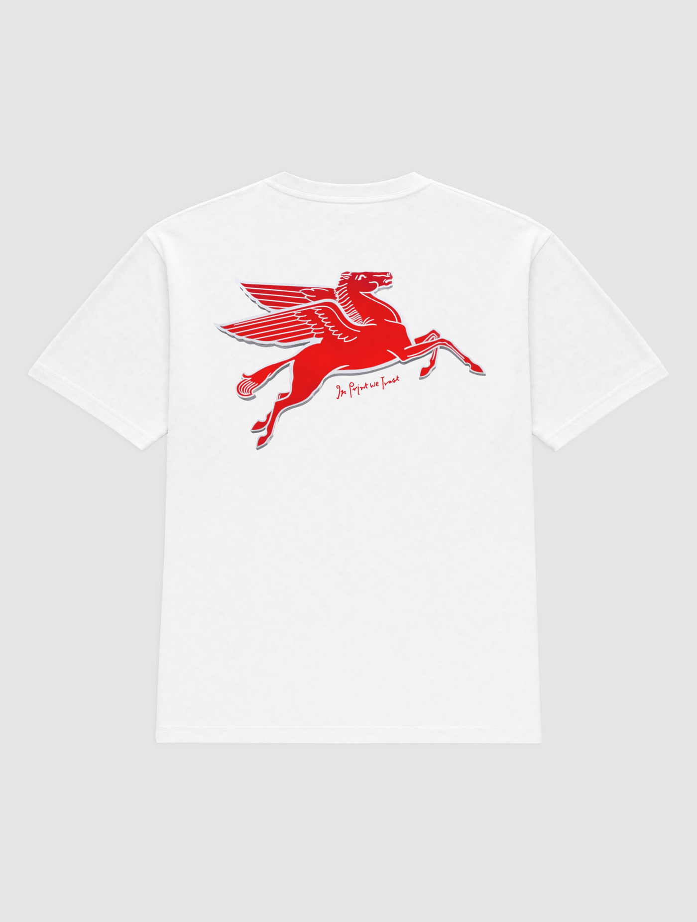 pegasus heavyweight tee - In Print We Trust