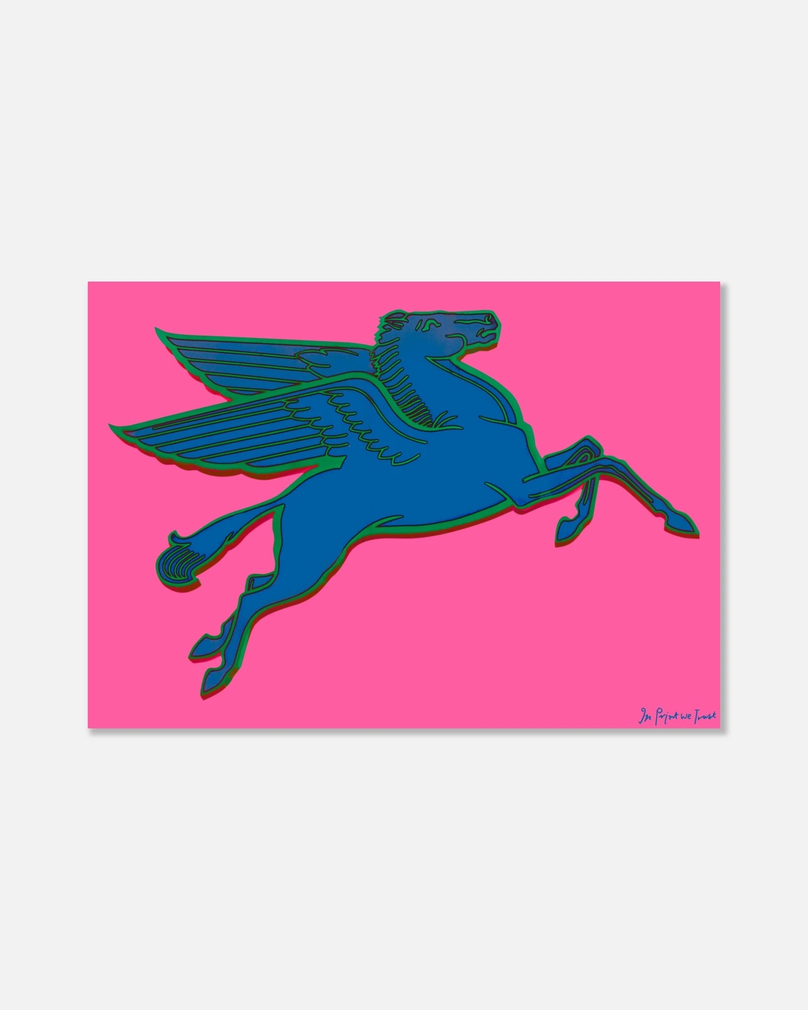 pegasus poster print - In Print We Trust