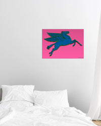 pegasus poster print - In Print We Trust