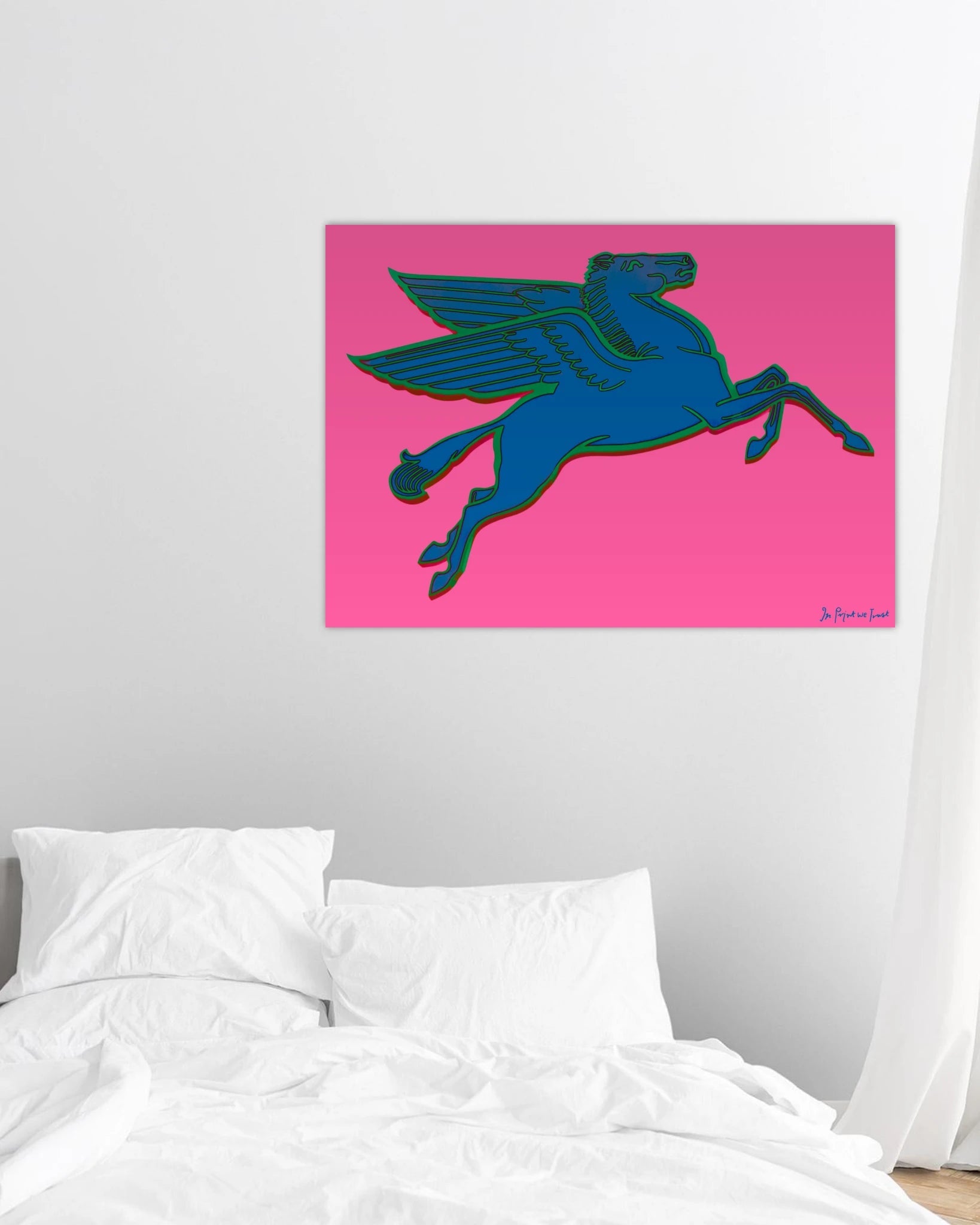 pegasus poster print - In Print We Trust