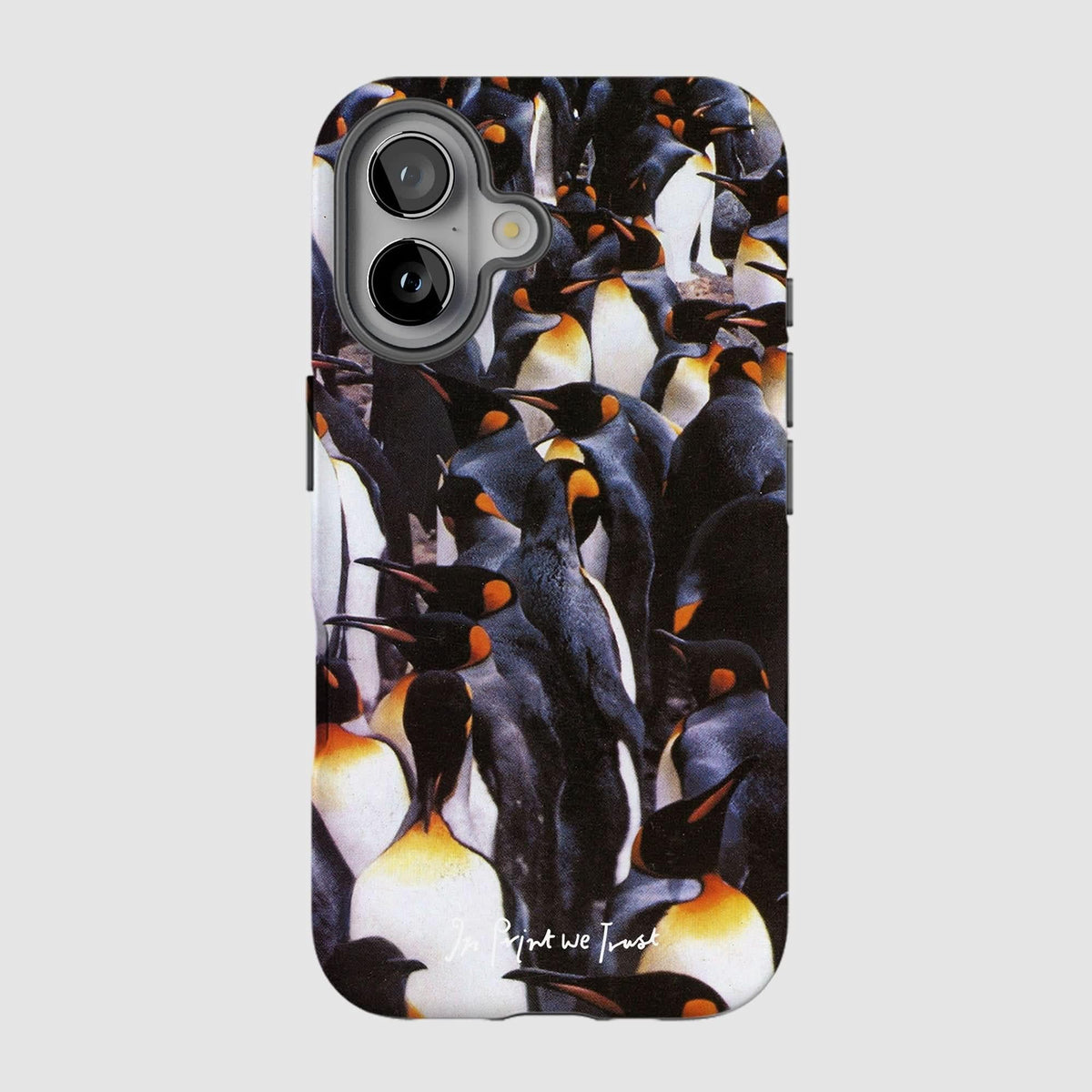 penguins tough iPhone case - In Print We Trust