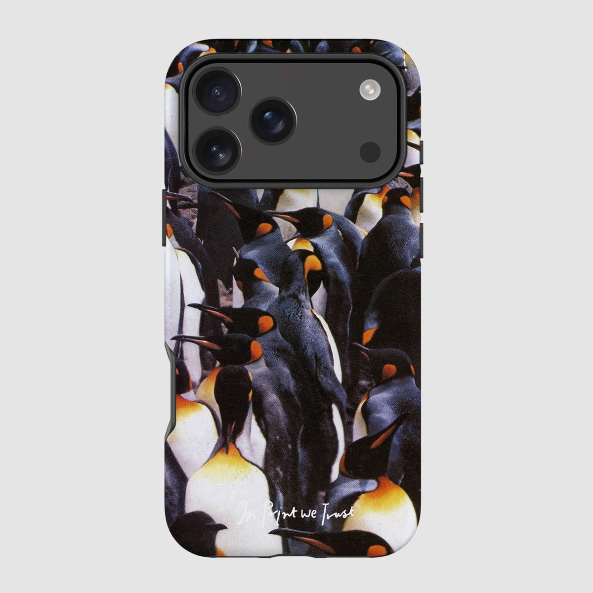 penguins tough iPhone case - In Print We Trust