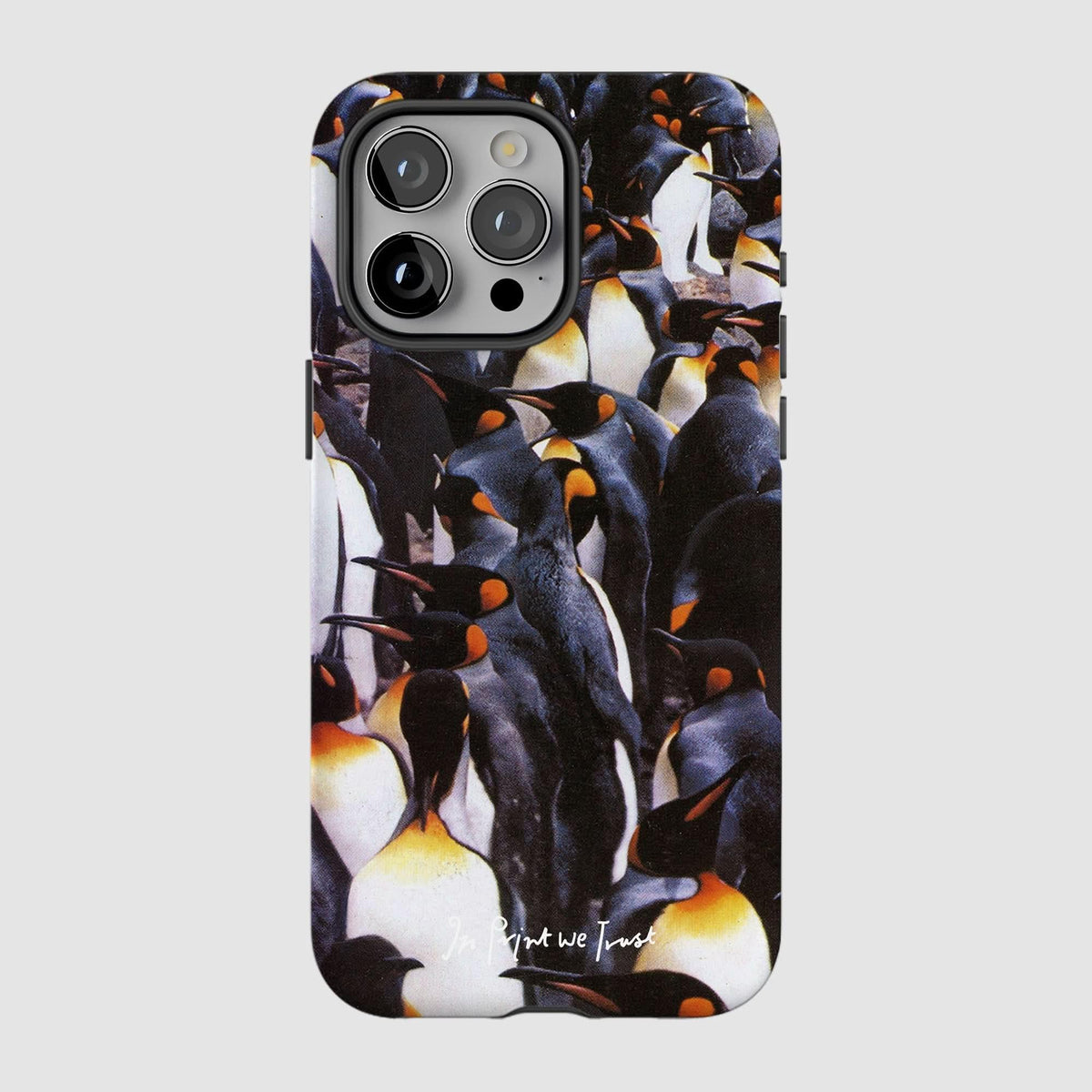 penguins tough iPhone case - In Print We Trust