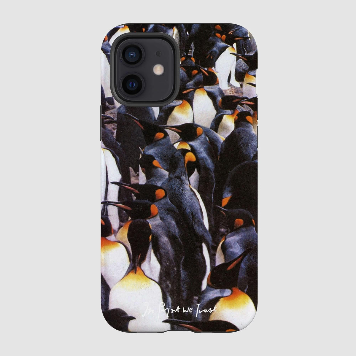 penguins tough iPhone case - In Print We Trust