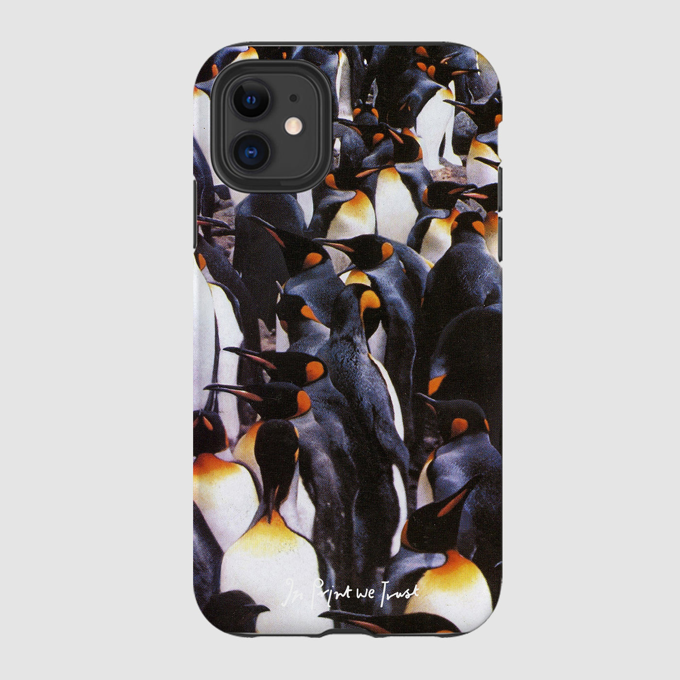 penguins tough iPhone case - In Print We Trust