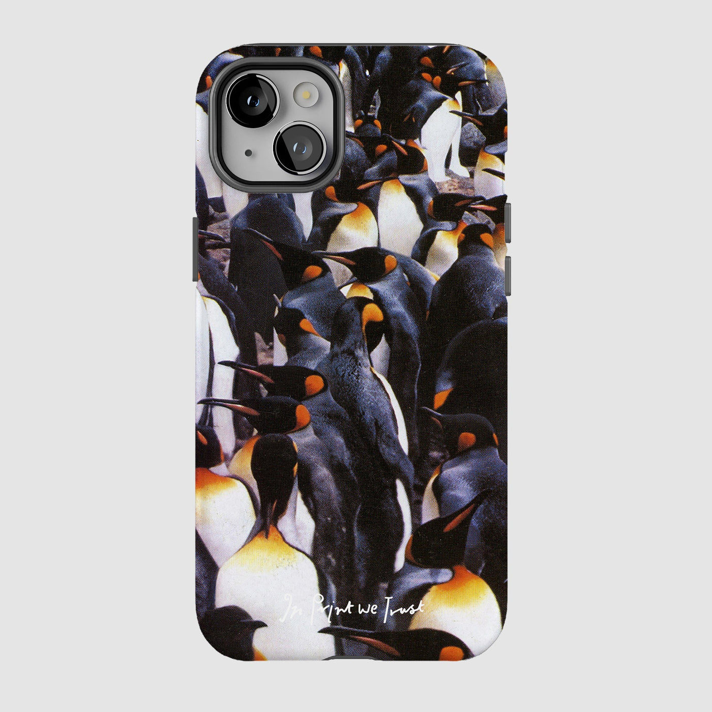penguins tough iPhone case - In Print We Trust