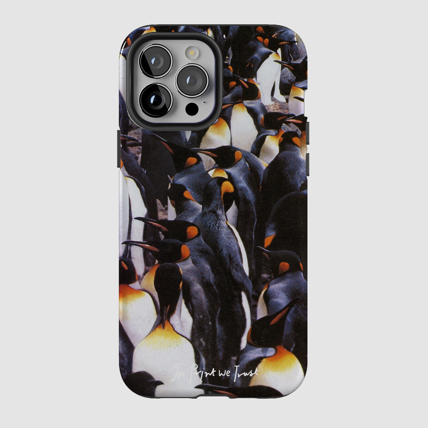 penguins tough iPhone case - In Print We Trust