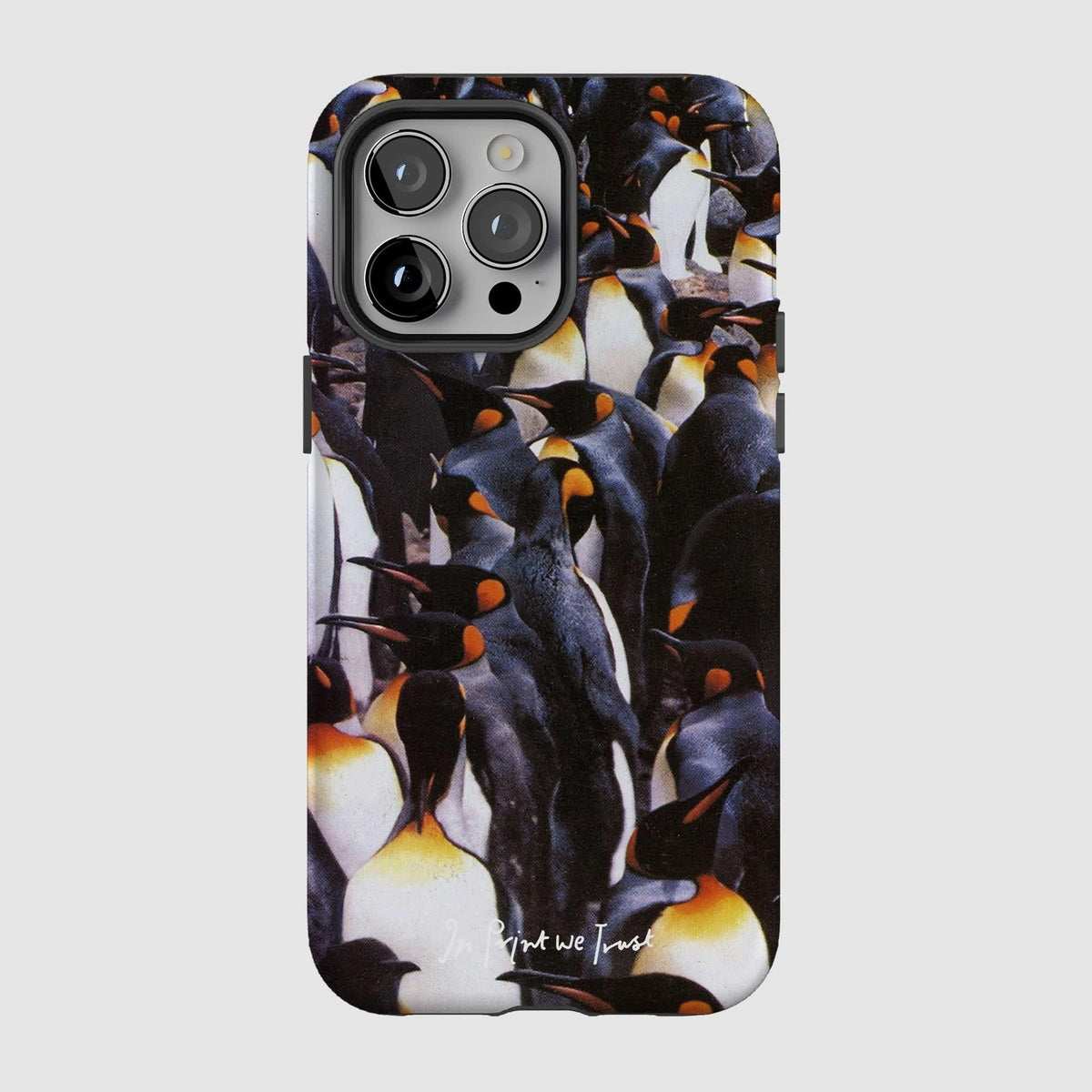 penguins tough iPhone case - In Print We Trust