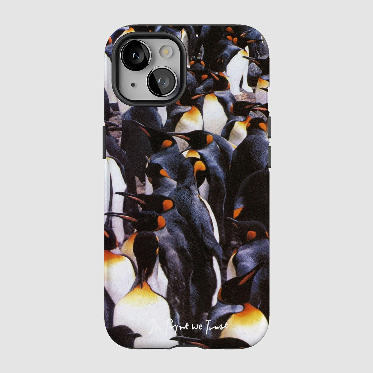 penguins tough iPhone case - In Print We Trust