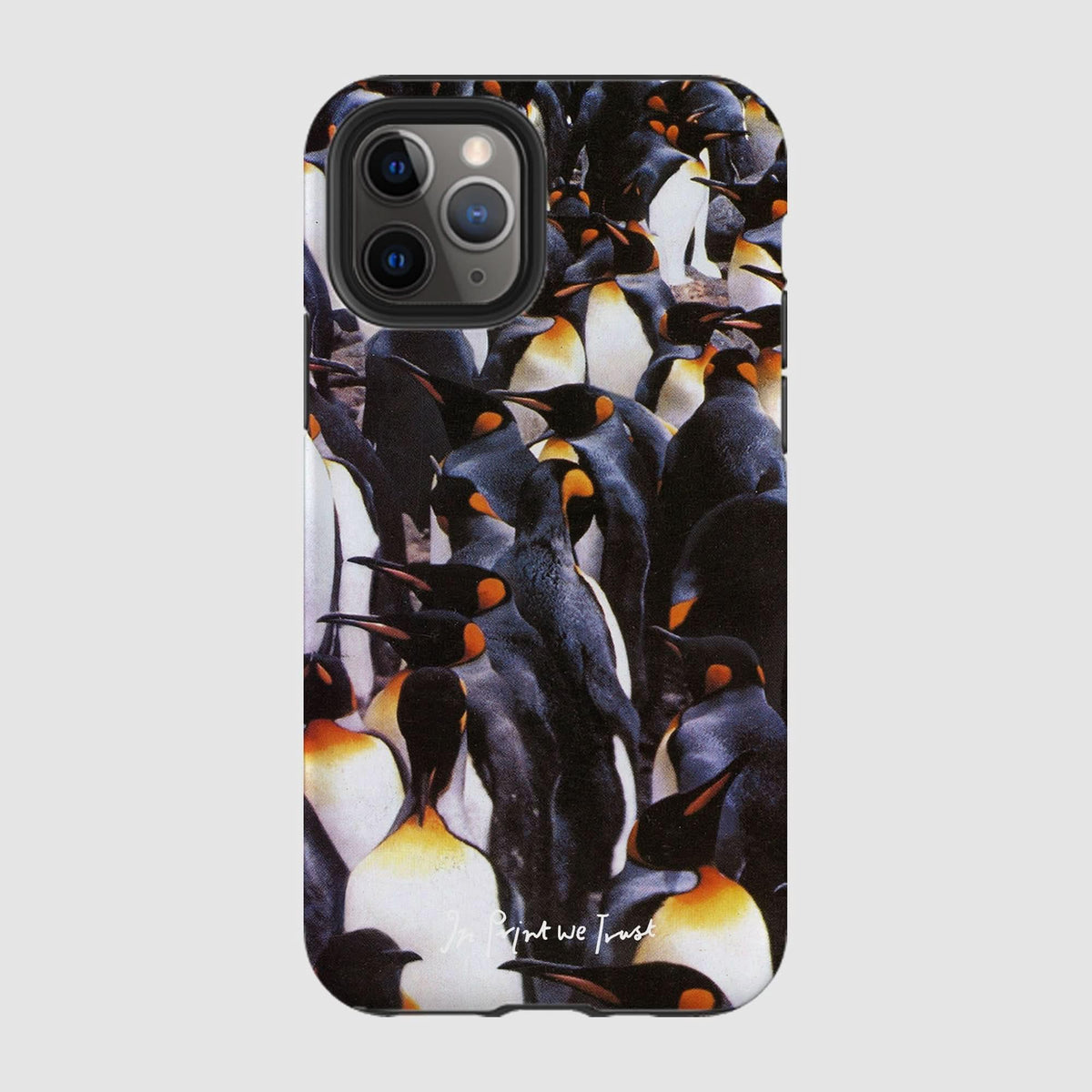penguins tough iPhone case - In Print We Trust