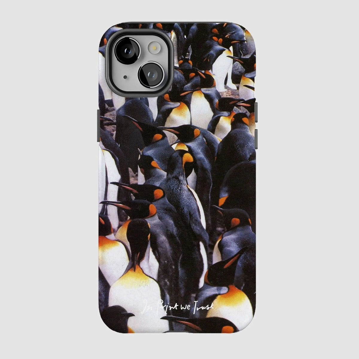 penguins tough iPhone case - In Print We Trust
