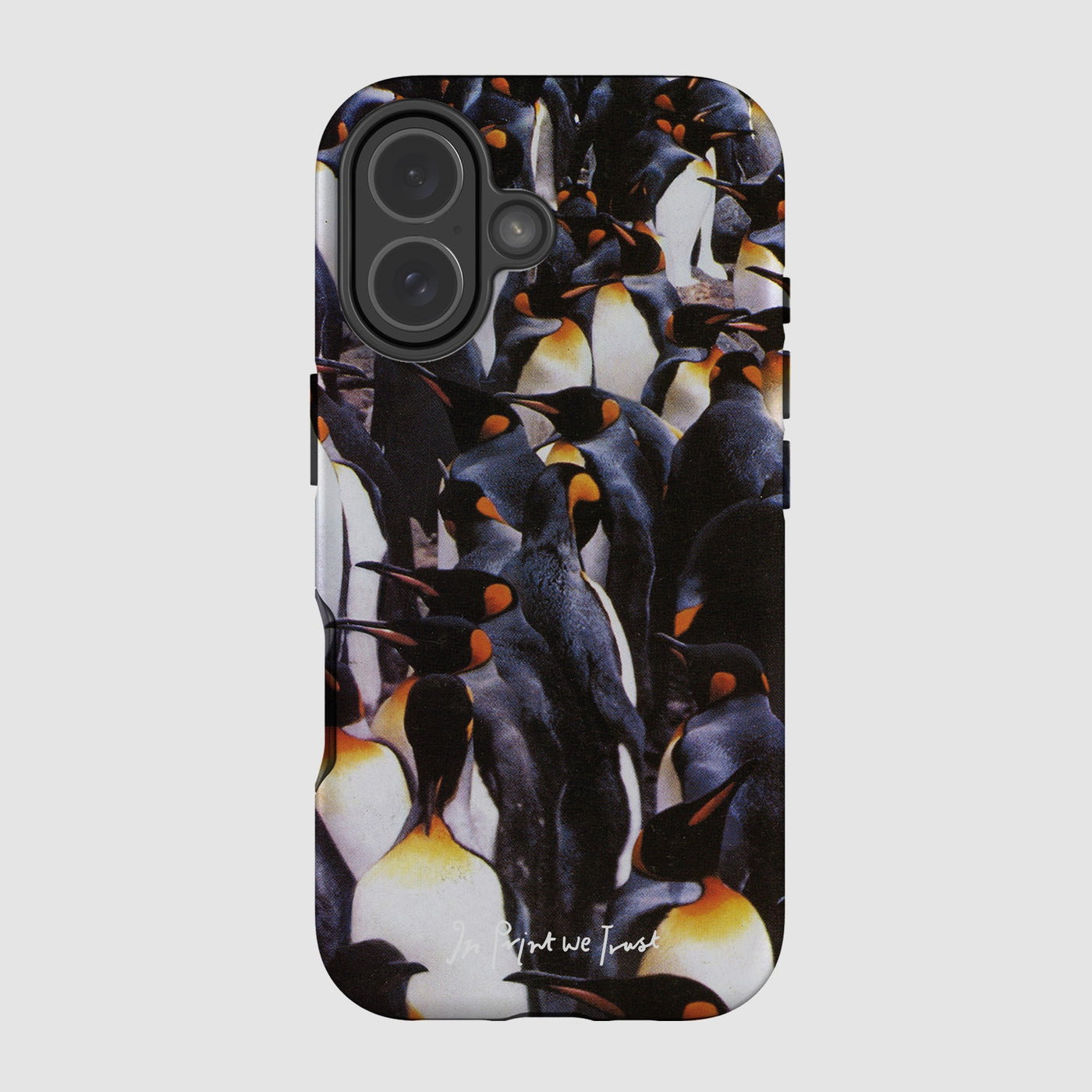 penguins tough iPhone case - In Print We Trust