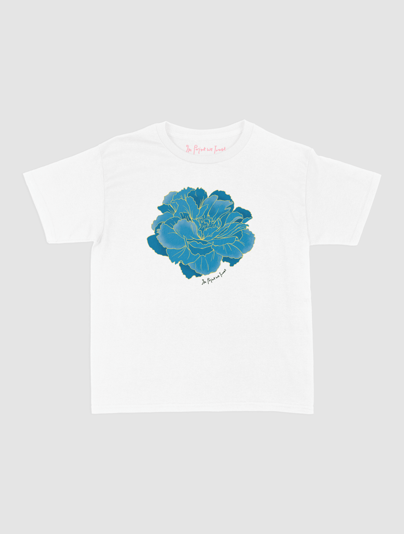 peony baby tee - In Print We Trust