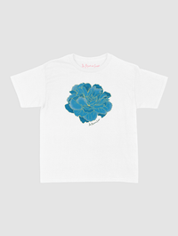 peony baby tee - In Print We Trust