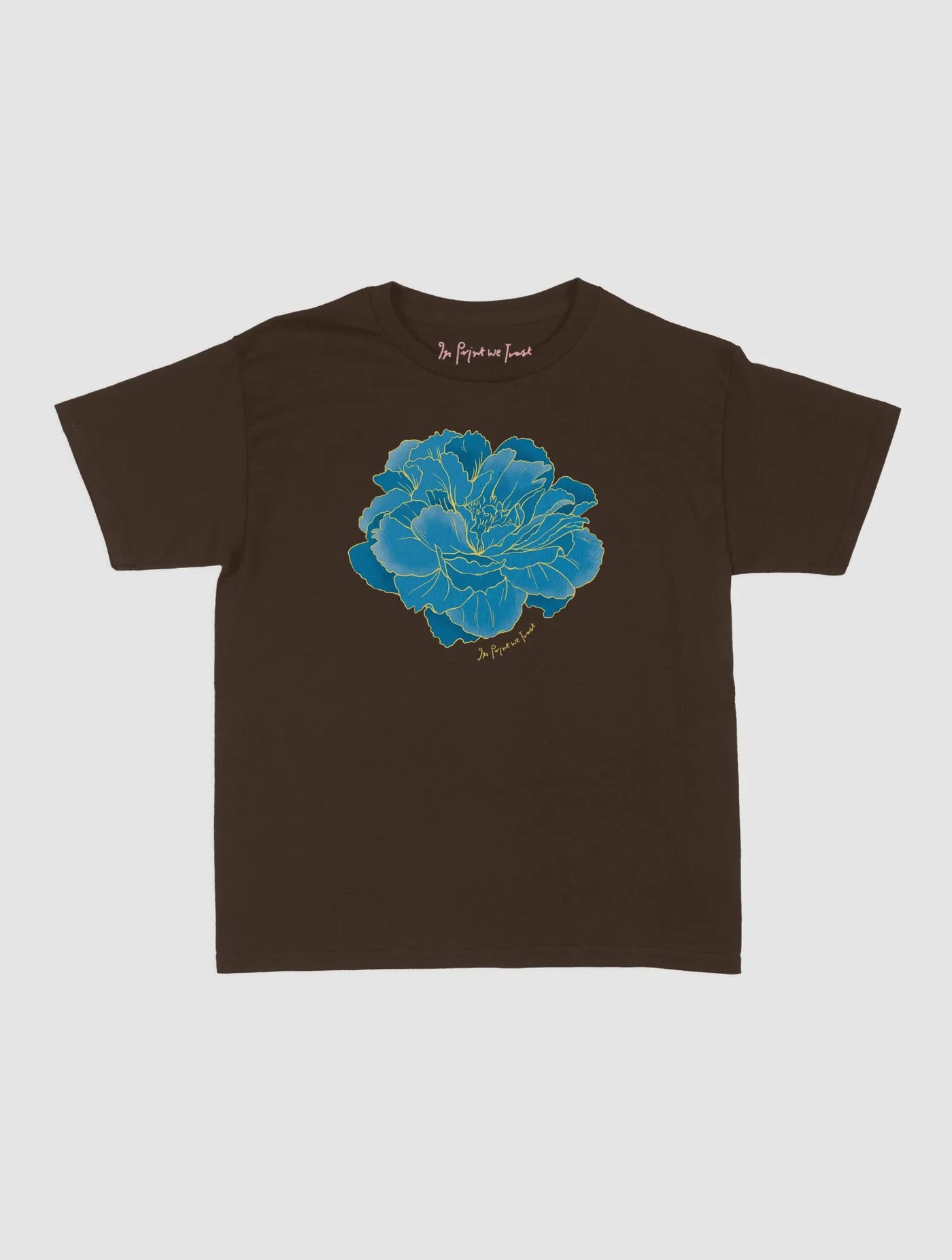peony baby tee - In Print We Trust