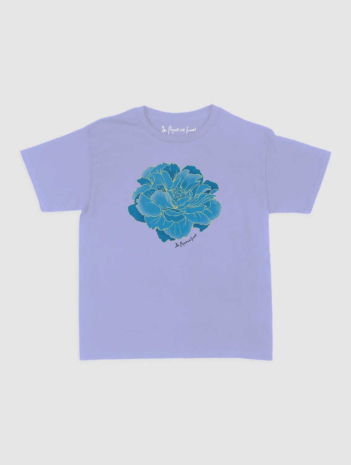peony baby tee - In Print We Trust