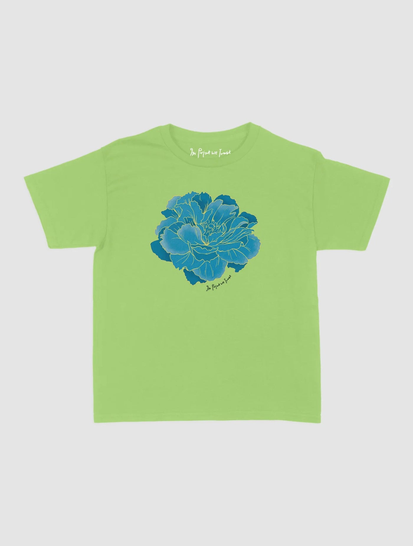 peony baby tee - In Print We Trust