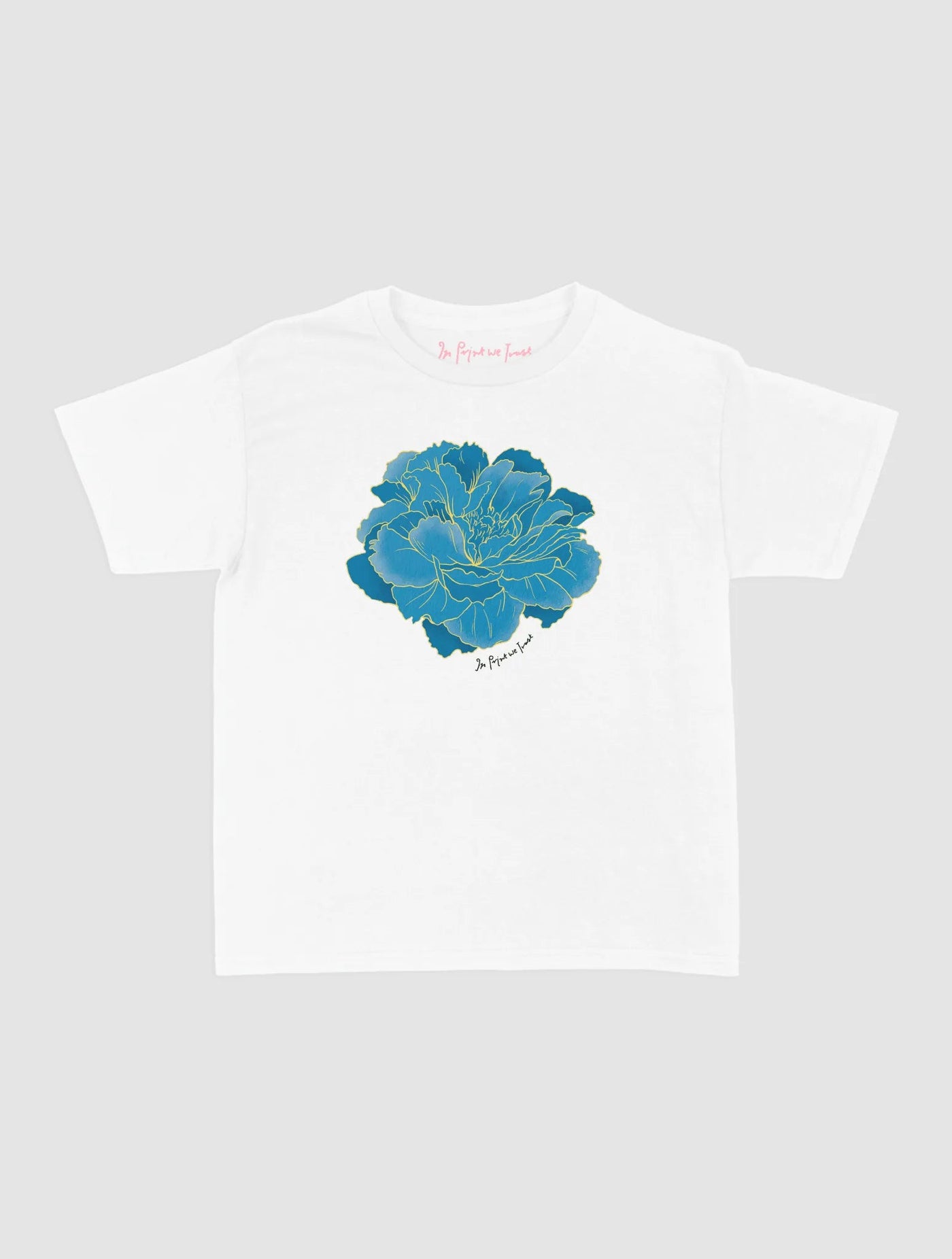 peony baby tee - In Print We Trust