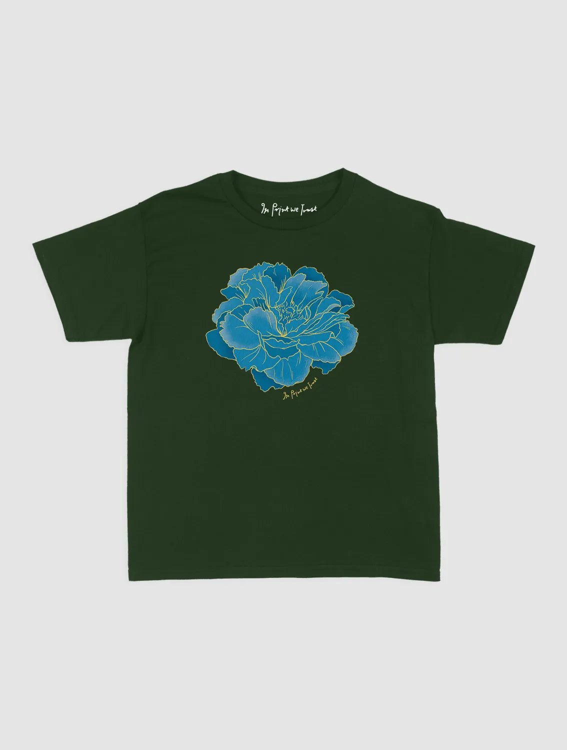 peony baby tee - In Print We Trust