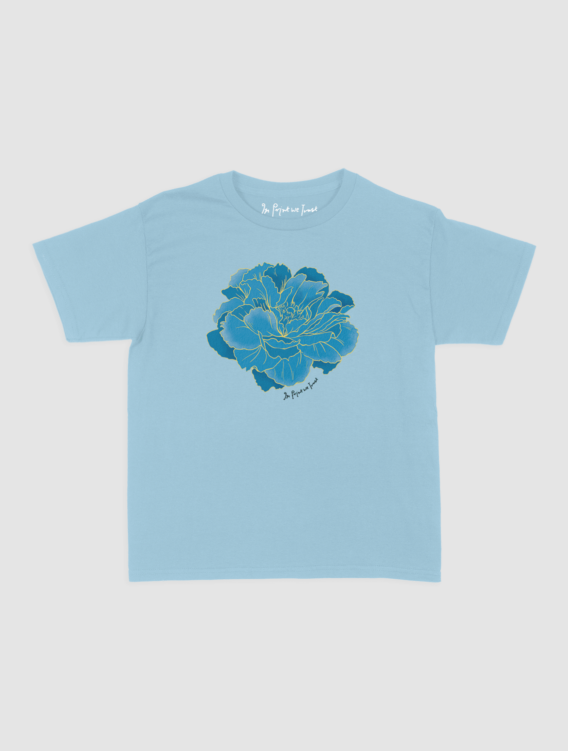 peony baby tee - In Print We Trust