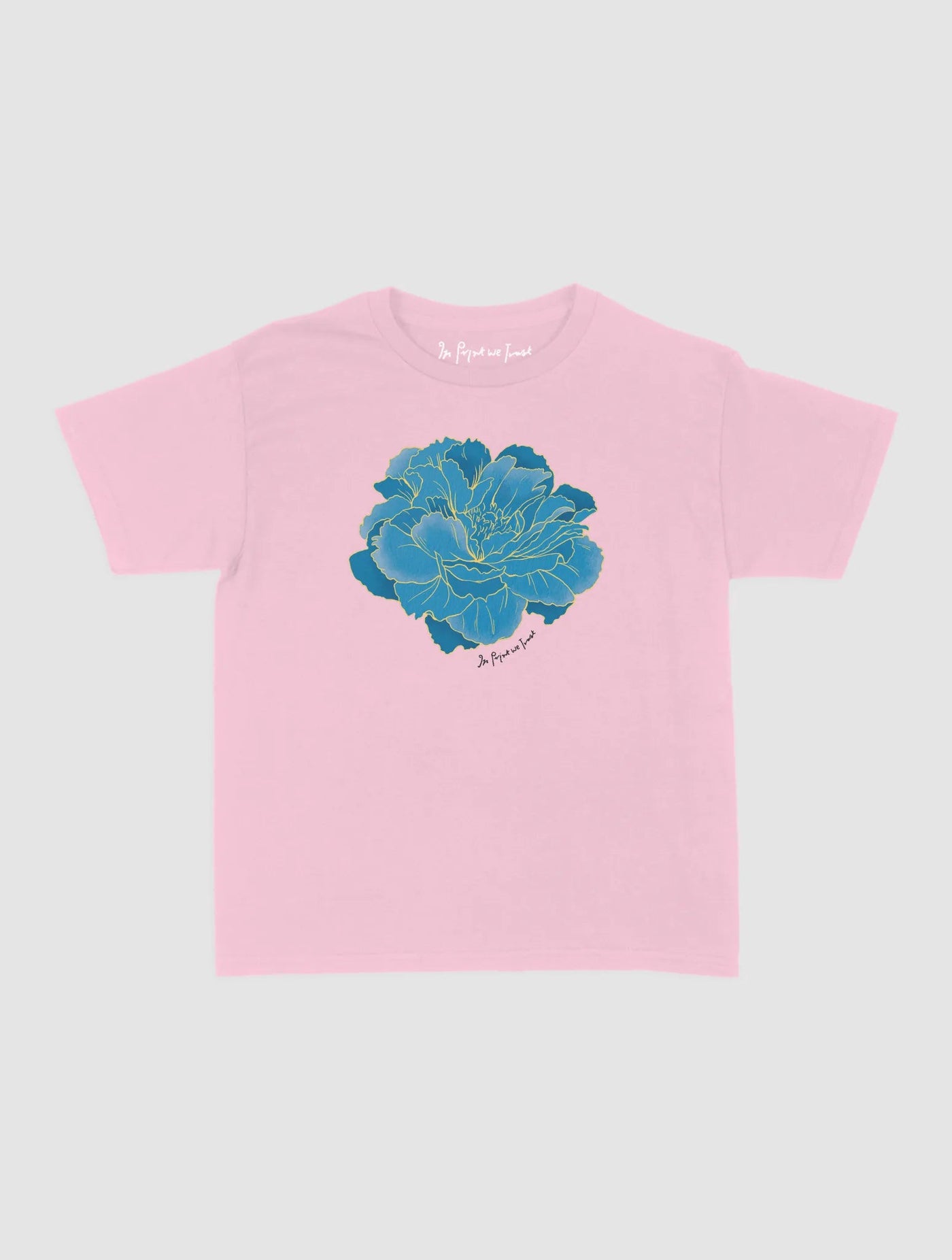 peony baby tee - In Print We Trust