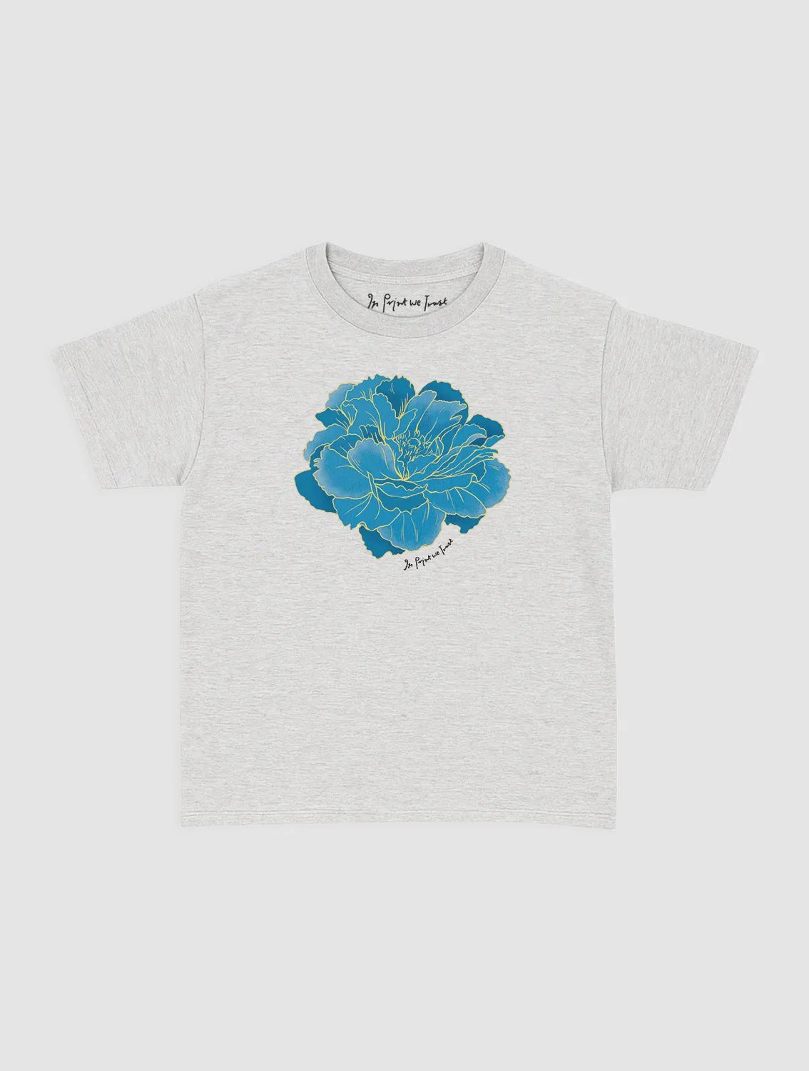 peony baby tee - In Print We Trust