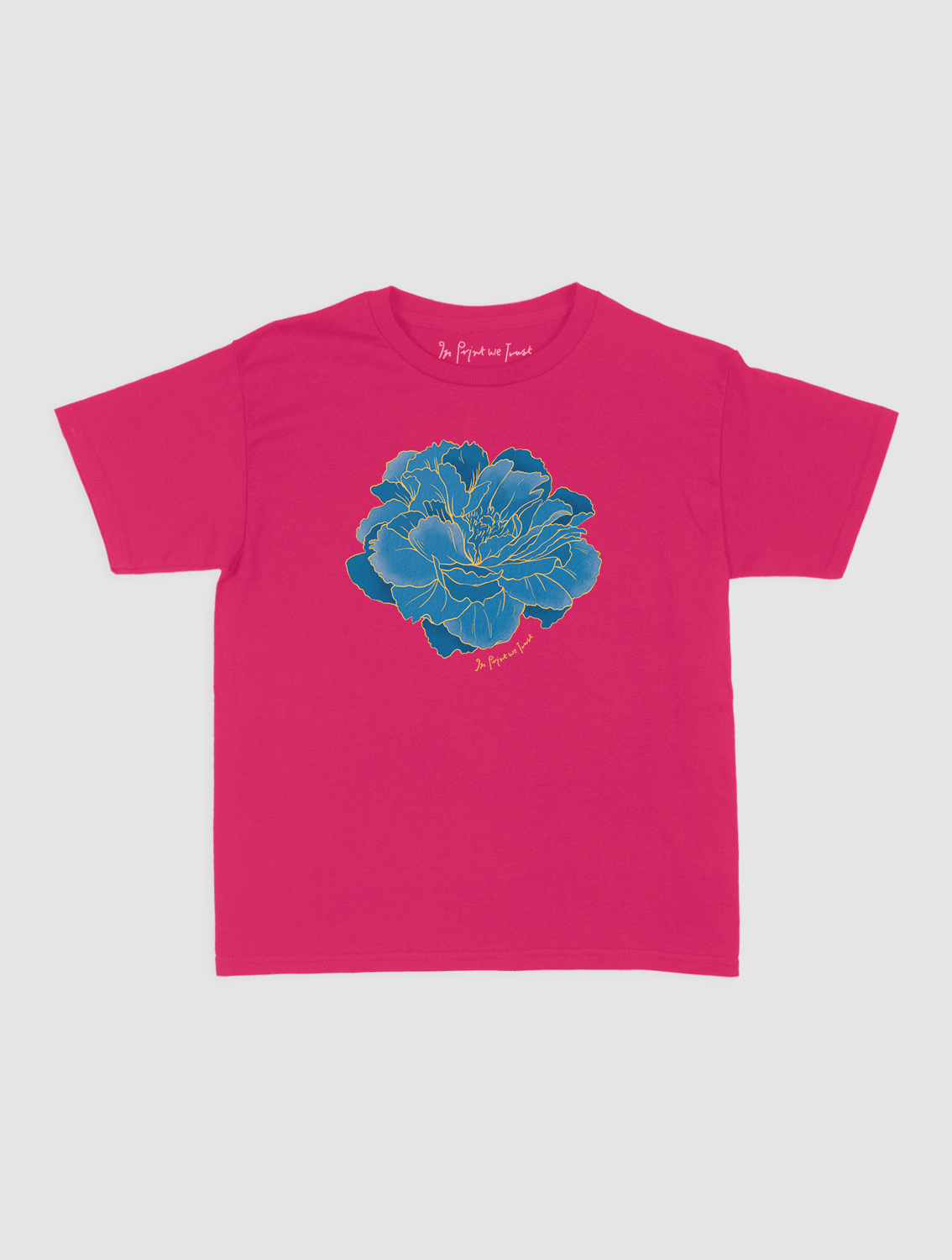 peony baby tee - In Print We Trust