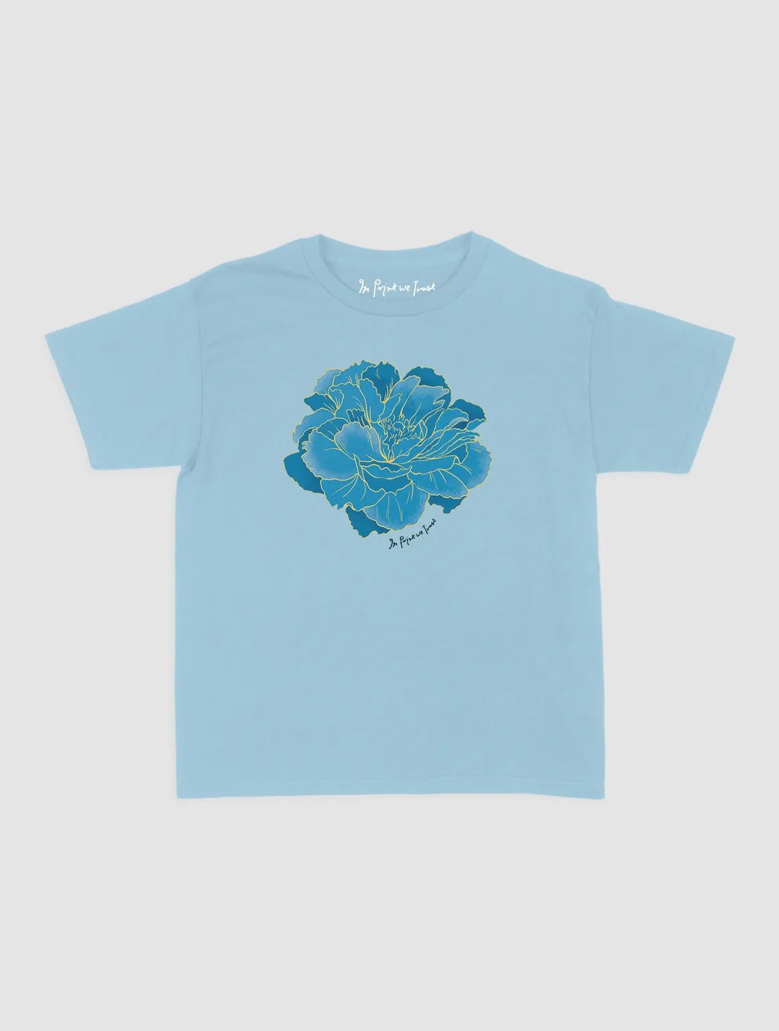 peony baby tee - In Print We Trust