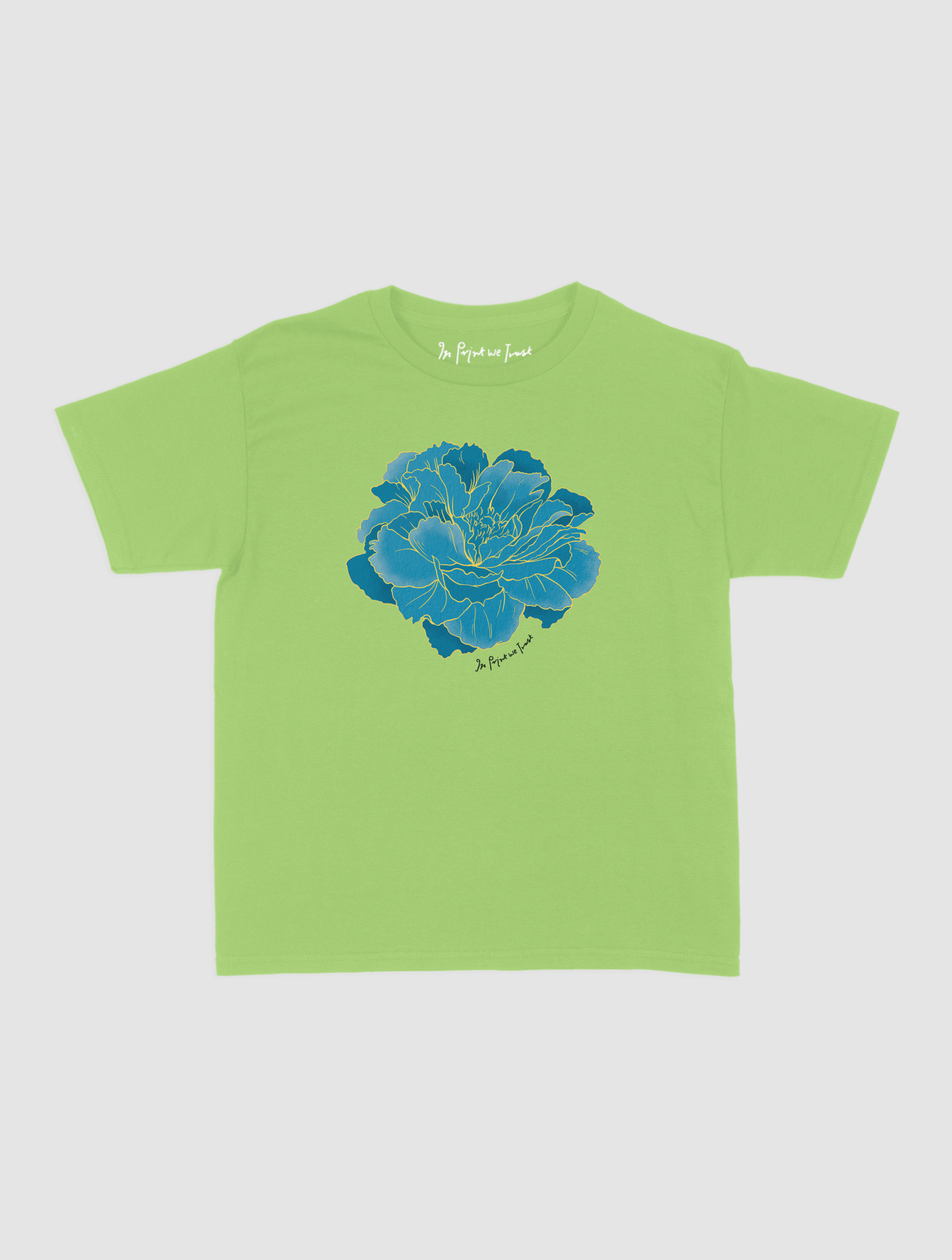peony baby tee - In Print We Trust