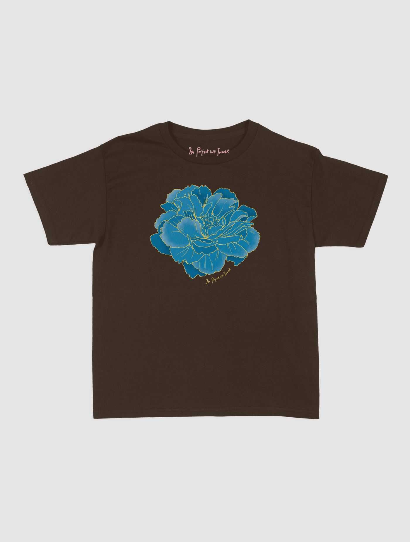 peony baby tee - In Print We Trust