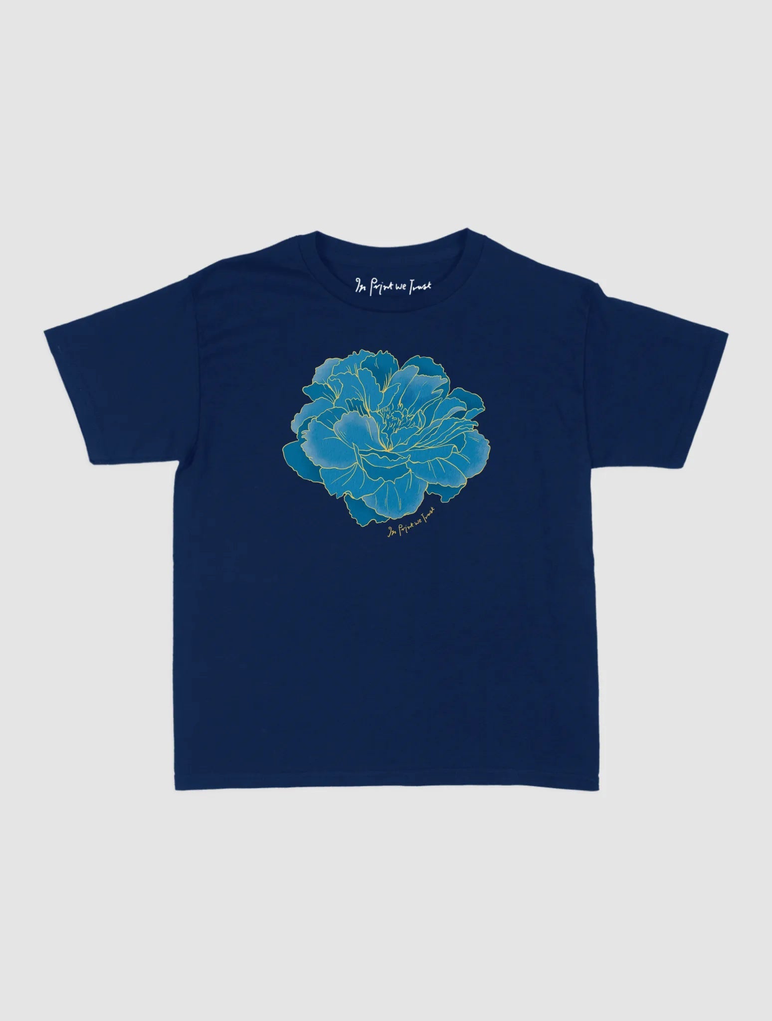 peony baby tee - In Print We Trust