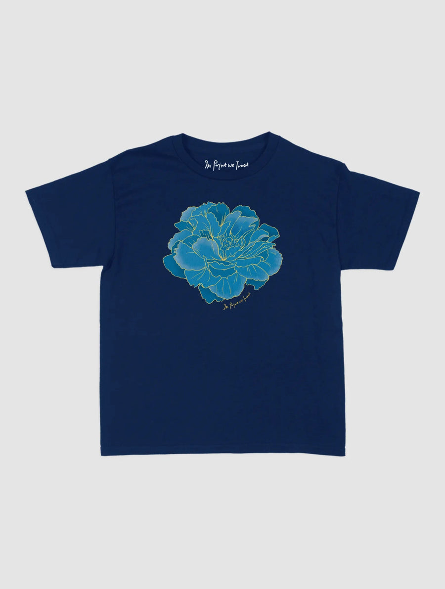 peony baby tee - In Print We Trust