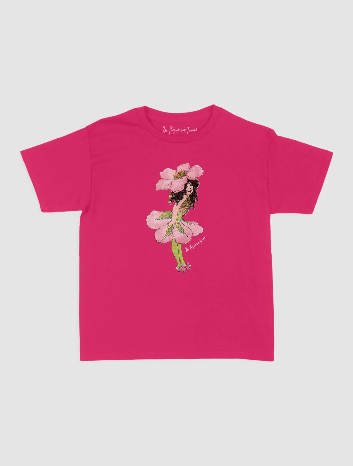 peony fairy baby tee - In Print We Trust