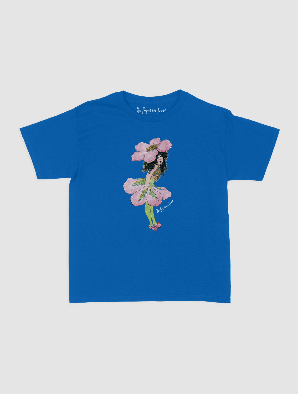 peony fairy baby tee - In Print We Trust
