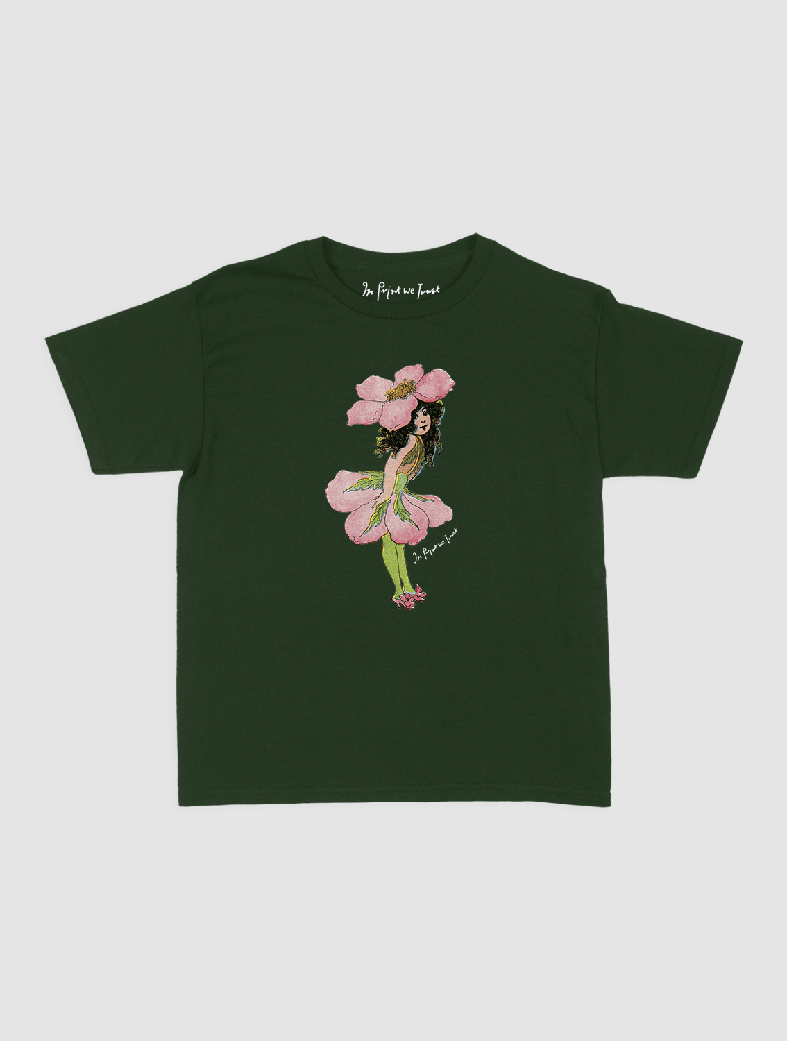 peony fairy baby tee - In Print We Trust