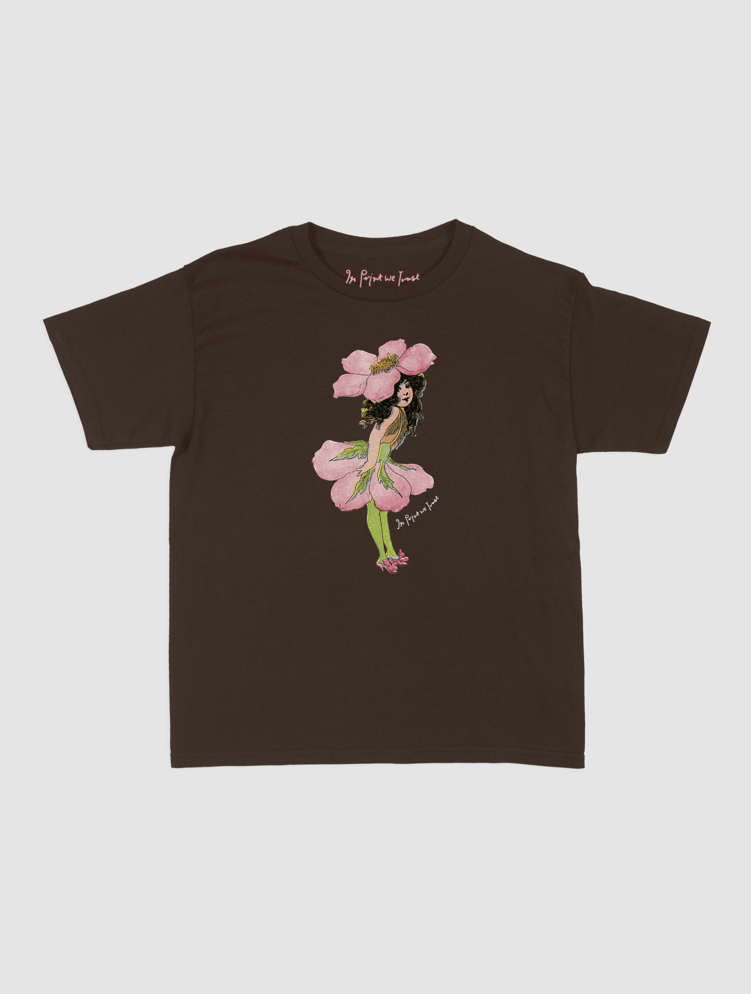 peony fairy baby tee - In Print We Trust