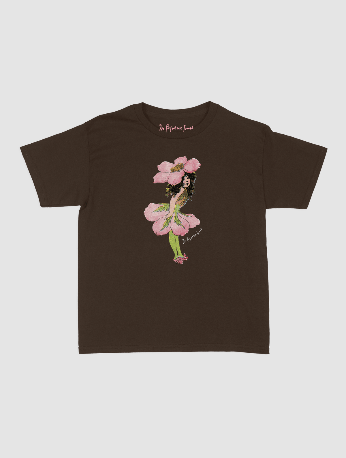 peony fairy baby tee - In Print We Trust