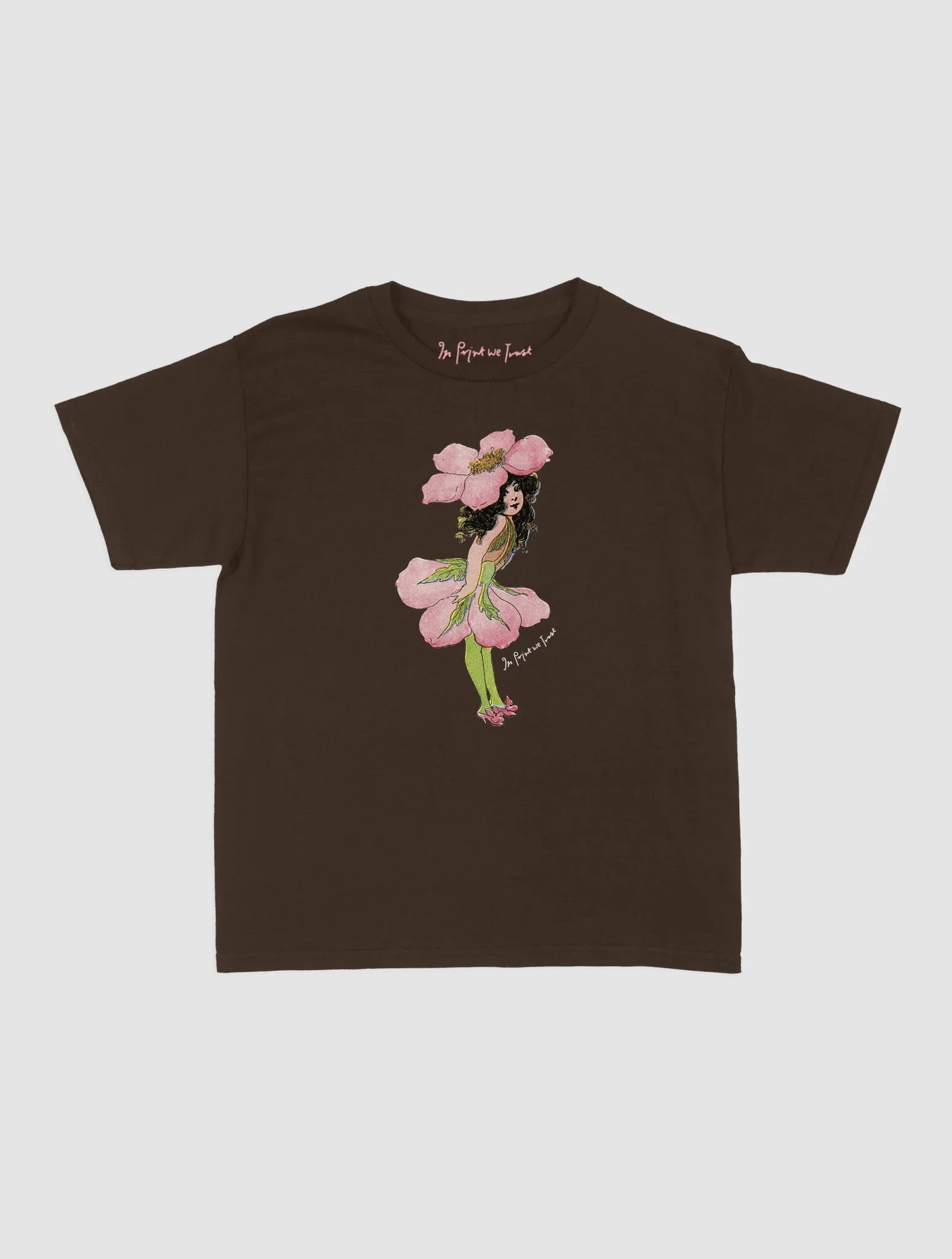 peony fairy baby tee - In Print We Trust