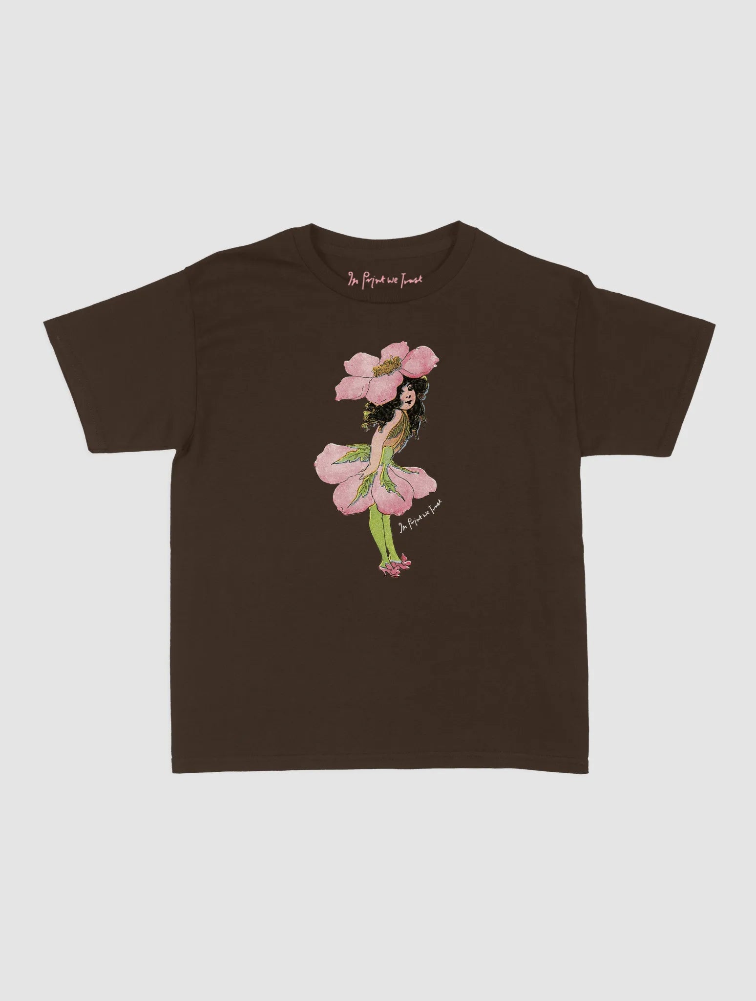 peony fairy baby tee - In Print We Trust