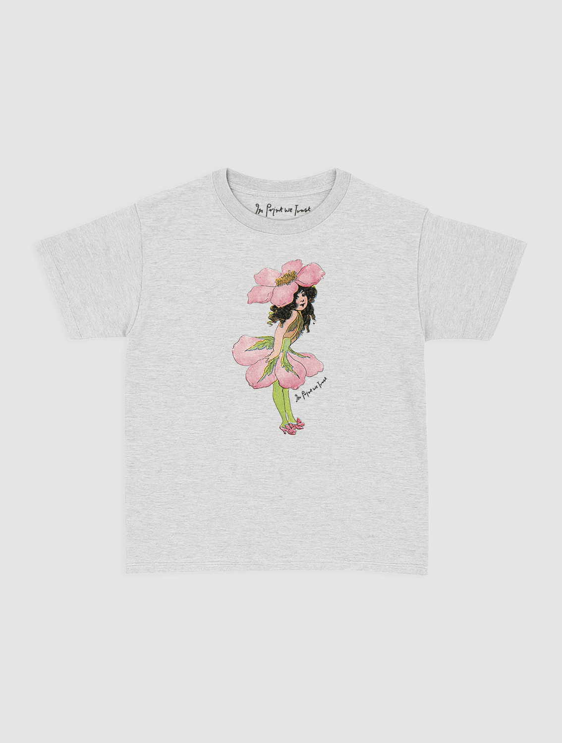 peony fairy baby tee - In Print We Trust