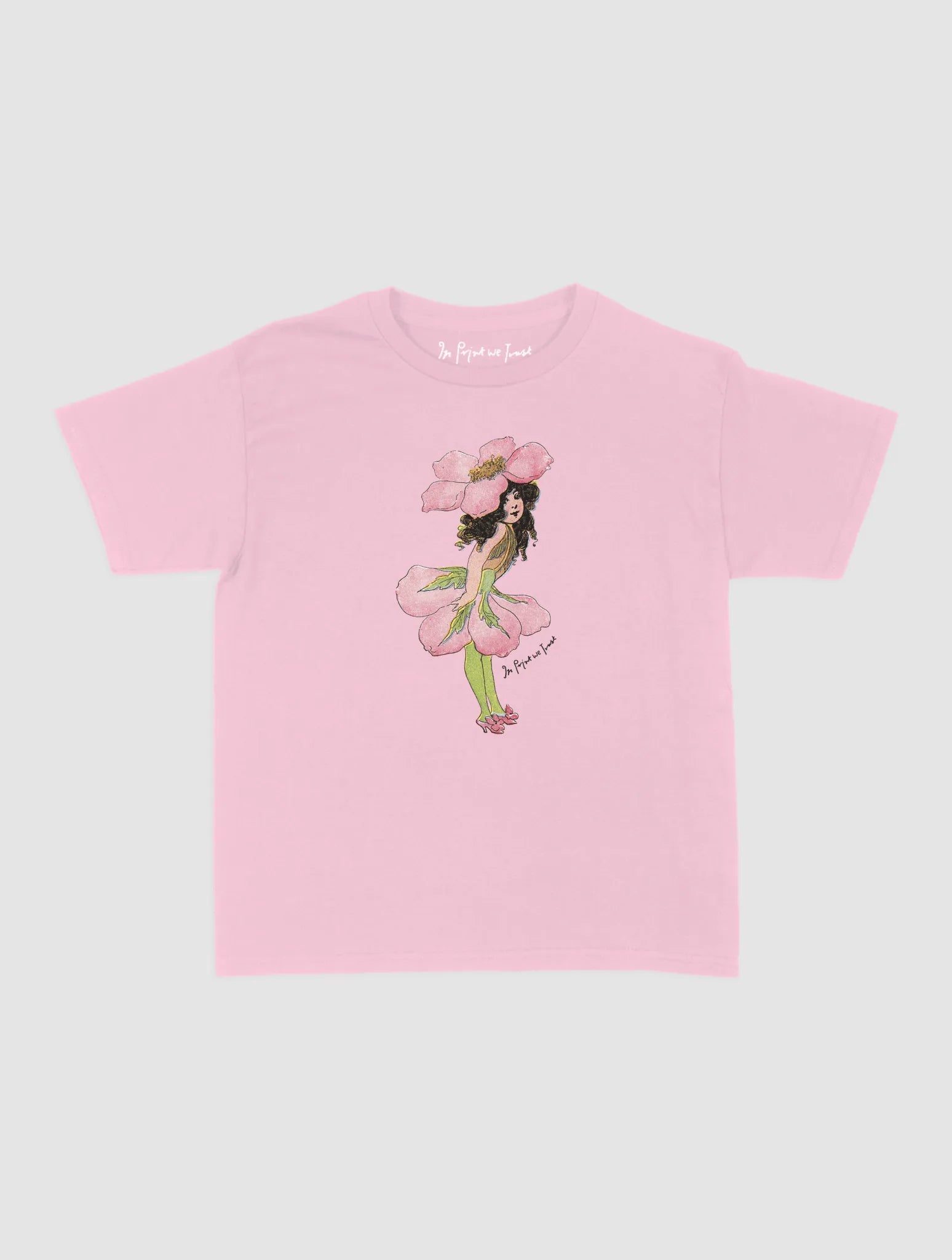 peony fairy baby tee - In Print We Trust