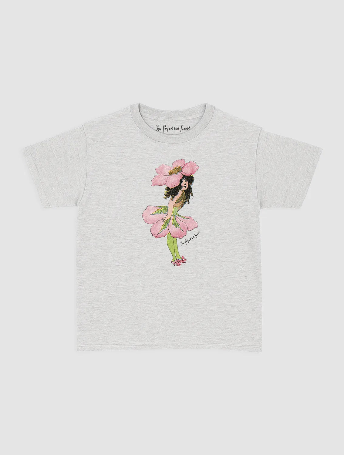 peony fairy baby tee - In Print We Trust
